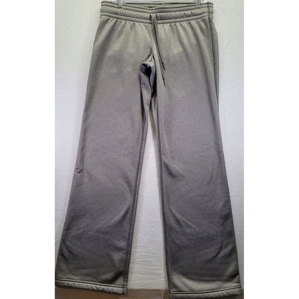 Under Armour Storm ColdGear Pants Mens Small Gray Loose Fit Sweatpants Joggers